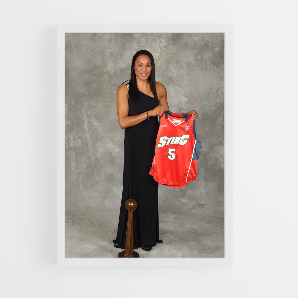 Poster Dawn staley – affiche Basketball (vue 3)